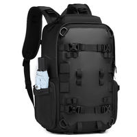 Sac à dos pour ordinateur portable Bagnex B4539, durable, tendance, imperméable, avec port de charge USB, 20L, antivol, en nylon Oxford, fermeture éclair, pour appareil photo
