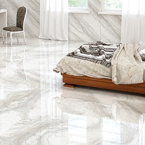 กระเบื้องพอร์ซเลน Cracon Onyx ขนาด 600x1200 มม. ผิวมันเงา ลายหิน สำหรับปูพื้นและผนังห้องนั่งเล่นและห้องน้ำ - Product Image 1