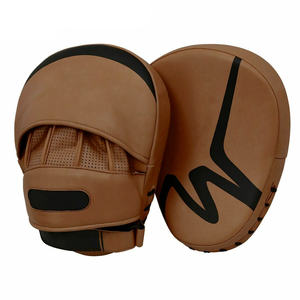 Pads de frappe en cuir véritable de qualité supérieure pour l'entraînement intensif et la boxe AS-FP-07 - Product Image 2