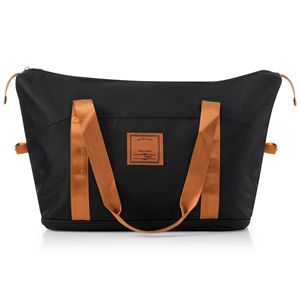 Set di bagagli in ABS espandibile da 4 pezzi con ruote Spinner di 360 gradi marrone nero borsa da viaggio porta valigia Set - Product Image 3