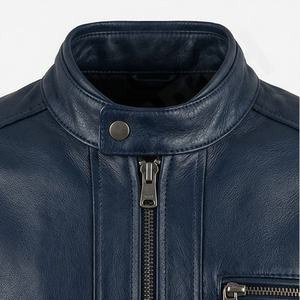 Veste de moto en cuir véritable pour homme de qualité supérieure, nouvelle arrivée, vestes de moto d'hiver, protections amovibles, personnalisables - Product Image 4