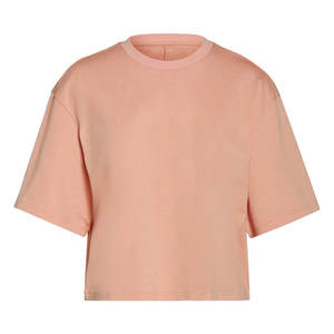 เสื้อยืดผู้หญิงแขนสั้นผ้าเดนิมคุณภาพพรีเมียมสีพื้นเรียบหรูมีสไตล์ พร้อมเพชร รุ่นใหม่ล่าสุด - Product Image 6