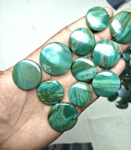 100% Naturel Larsonite Top Qualité Cabochon Prix De Gros Lot À La Main Vert Prase Anneaux Pendentifs Fabrication De Bijoux Pierre jaipur - Product Image 3