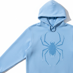 Sudadera con Capucha de Diseño Nuevo con Estampado de Telaraña, Sudadera Informal de Invierno para Hombre y Mujer, Corte Regular, Estilo Y2K, con Capucha de Forro Polar - Product Image 4