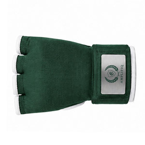 Gants intérieurs de boxe confortables et légers en polyester/spandex, fermeture auto-agrippante, sangle de poignet réglable, antidérapants pour hommes - Product Image 5