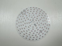 Plaque de circuit imprimé (PCB) pour downlight LED RGB 2835 SMD 9W OEM ODM, base en aluminium multicolore, épaisseur de cuivre 15-35µm, finition de surface HASL acceptée