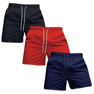 Short athlétique 100% en coton et laine doux personnalisé pour hommes, en éponge française, haute qualité, respirant, taille moyenne, nouveauté, solide et écologique - Product Image 1