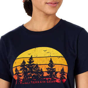 Camiseta de mujer personalizada para sublimación, tela compatible, de alta calidad y con costuras reforzadas. - Product Image 3
