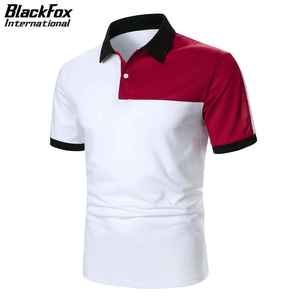 เสื้อโปโลผู้ชาย OEM ODM ทรงเข้ารูป ผ้าฝ้าย 100% ระบายอากาศดี แขนสั้น สีพื้น เรียบง่าย สไตล์ลำลองสำหรับธุรกิจ - Product Image 5