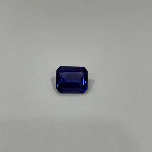 Tanzanita Azul Natural, Corte Octogonal, 10.46Ct, Certificada por GSI, Tanzanita Suelta Tratada Térmicamente, Piedra de Tanzania, Calidad AAA, Gema Azul Tiffany - Product Image 1
