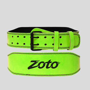 Ceinture de musculation en cuir 10 mm, ceinture de soutien lombaire robuste pour la musculation, ceinture de fitness réglable, commande en gros - Product Image 6