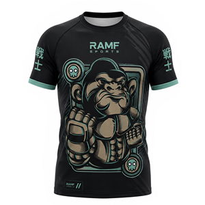 เสื้อรัดกล้ามสำหรับศิลปะการต่อสู้, เสื้อรัดกล้ามสำหรับฝึกซ้อม MMA BJJ, เสื้อรัดกล้ามสำหรับการต่อสู้ และเสื้อรัดกล้าม BJJ แบบสั่งทำที่ดีที่สุดสำหรับผู้ชาย - Product Image 1