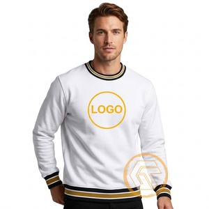 เสื้อสเวตเชิ้ตคอกลมปักลายแบบกำหนดเอง Alpha Solid ผ้าฝ้ายฟลีซ 100% น้ำหนัก 500 กรัม สำหรับฤดูหนาว คุณภาพสูง สำหรับพี่น้องสมาคมกรีกฟี ผู้ชาย - Product Image 2