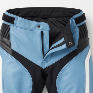 Pantalones de Cuero Premium para Motociclismo, Unisex, Personalizados, Pantalones de Cuero para Motociclistas, Pantalones de Cuero para Carreras, para Mujer - Product Image 3