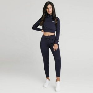 Conjunto deportivo de terciopelo de 2 piezas para mujer, informal, transpirable, para invierno, con sudadera con cremallera y pantalones. - Product Image 3