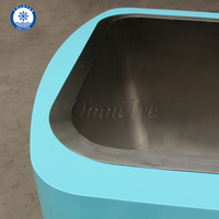 Bain de glace professionnel intelligent à couleur personnalisable avec refroidisseur intégré pour piscine, pour athlètes et usage extérieur en salle de sport