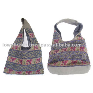 Handmade Embroidery Cotton Shoulder <b>Bag</b> <b>Boho</b> Floral Tote <b>Bag</b> Eco Friendly Reusable Shopping <b>Bag</b> Lightweight Casual Everyday - Product Image 4