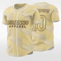 Ensemble de maillots de baseball personnalisés de qualité supérieure, sublimation, manches courtes, design antibactérien, personnalisez votre logo et votre numéro