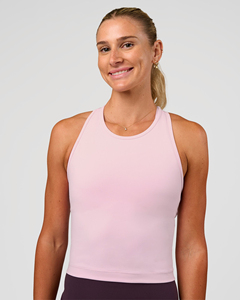 Camiseta sin Mangas de Punto en Contraste Blanco y Negro Personalizada de Alta Calidad para Mujer - Product Image 4