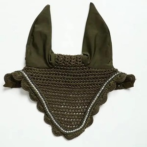 Ensemble de tapis de selle pour cheval avec botte de protection et bonnet, en tissu de coton de haute qualité, design personnalisé - Product Image 6