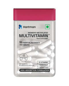 Complejo vitamínico metilado para mujeres Multivitamínico diario para apoyo energético Cápsulas para el bienestar inmunológico femenino - Product Image 1