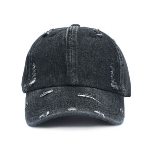 Casquettes de baseball non structurées en toile de coton vintage, personnalisables avec logo, couleur unie, effet vieilli et délavé, pour la vente en gros - Product Image 4