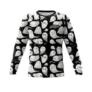 Vêtements de VTT Shan Apparel en gros, vêtements de vélo imprimés par transfert thermique, manches longues coupe-vent, t-shirt de vélo à séchage rapide, anti-UV, haute performance - Product Image 2