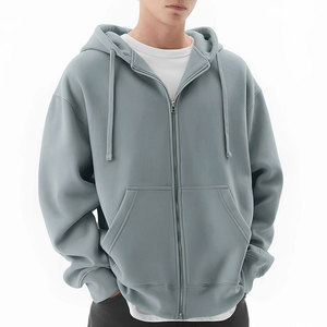 <b>Men's</b> Oversized Hooded Sweatshirt Solid <b>Black</b> Cotton Fleece Casual Pullover Pocket Design Autumn Wear 2026 - Product Image 1
