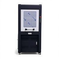 Máquina de Marcado Láser de CO2 de 100W de Tipo Cerrado, Alta Potencia, Grabado de Materiales No Metálicos, Acrílico, Madera, Plástico, Aplicaciones Industriales