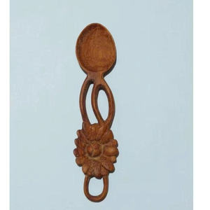 Cuchara de Madera con Forma de Flor, Hecha a Mano, Mango en Forma de Flor, Mejor Precio al por Mayor - Product Image 6