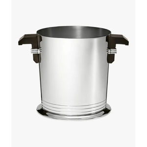 Seau à glace octogonal de luxe en acier inoxydable avec poignées, double paroi, plaqué argent, refroidisseur à champagne et vin pour bar et fêtes à domicile - Product Image 6