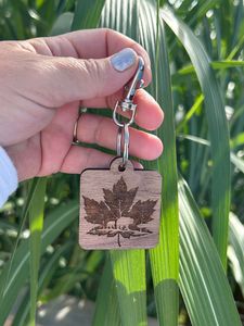 Porte-clés en bois écologique avec texte personnalisé pour hôtel, complexe hôtelier, mariage et cadeaux d'événements - Product Image 6