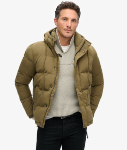 Premium Puffer Men’s <b>Jacket</b> For Winter Custom Casual Outdoor Wear For Men's Windproof <b>Zipper</b> Closure Side <b>Pockets</b> Men's Coat - Product Image 2