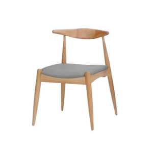 เก้าอี้เฟอร์นิเจอร์ไม้สักหรูหราพร้อมการออกแบบที่ทันสมัยพร้อมโฟมนุ่มๆสำหรับร้านกาแฟโรงแรมบ้าน - Product Image 5