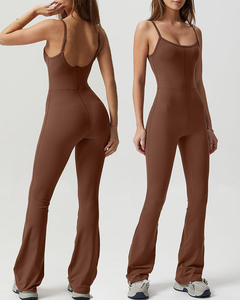 Mono corto elegante para mujer, traje de una pieza suave y cómodo, ropa informal ligera para actividades diarias - Product Image 6