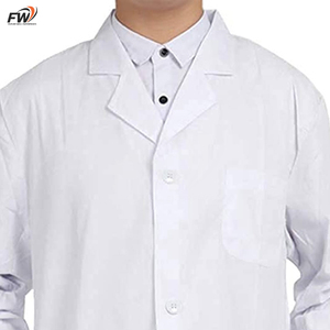 New Fashion Men Lab Coat Medical Scrub Long Sleeves Comfortable Anti Wrinkle Healthcare Lab Coat For Doctors With Custom Options - Product Image 6