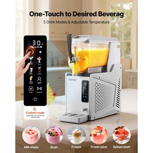 Macchina per Slushie da 3L/100oz per Uso Domestico, Senza Ghiaccio, per Bevande Congelate e Margarita, Ideale per Feste - Product Image 2
