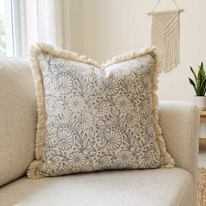 Housse de coussin décorative à motifs géométriques, style scandinave contemporain - Product Image 6