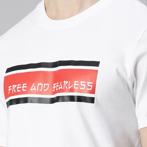 Camiseta de algodón grueso de 400 g/m², estilo urbano, con logo personalizado, cuello redondo, lisa, estampada, con logo personalizado para camisetas de hombre - Product Image 6