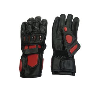 Gants de moto en cuir légers unisexes pour la course à haute vitesse, la conduite longue distance, la sécurité, la défense, le motocross, compatibles écran tactile, pour le cyclisme en extérieur - Product Image 1
