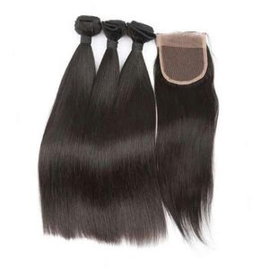 Meilleure Qualité Cheveux Indiens Remy Double Drawn Extensions en Vrac Lisses Soyeux Ondulés Naturels Doux - Product Image 2
