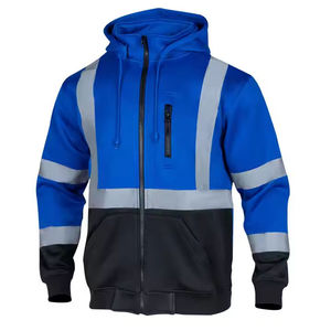 Chaqueta de Seguridad de Alta Visibilidad, Reflectante, Transpirable, de Algodón, con Logotipo Personalizado, Impermeable, Resistente al Viento, Venta al Por Mayor, OEM, Pedidos al Por Mayor - Product Image 1