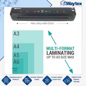 Plastifieuse A3 A4 A5 A6 A7 de qualité supérieure, rapide, pour documents chauds et froids, jusqu'à 250 microns, au meilleur prix du marché - Product Image 2