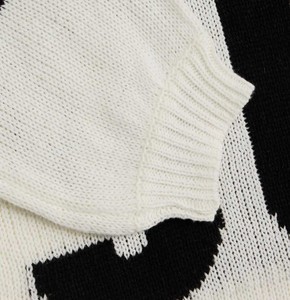 Suéter de Punto Estilo Universitario, Manga Larga, Cuello Redondo, Transpirable, Holgado, Suave, Cálido para Otoño e Invierno, para Mujer - Product Image 4