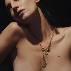 Collier pendentif pièce de monnaie en acier inoxydable, style vintage, avec breloque portrait, bijoux unisexe - Grande Vente - Product Image 3