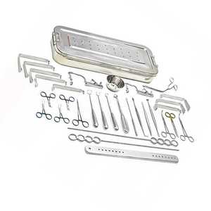 Juego de Instrumentos Quirúrgicos Reutilizables para Amigdalectomía y Adenoidectomía Canina, Caja de Esterilización de 30 Piezas, Kit Médico de Otorrinolaringología - Product Image 3