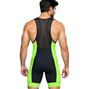 Short de cyclisme unisexe Performance Pro avec bretelles, rembourrage en gel 3D, caractéristiques techniques avancées (pour un positionnement optimal) - Product Image 5