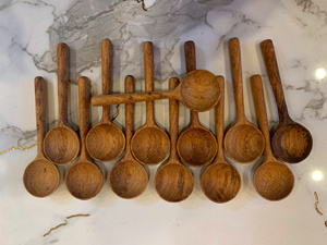 Cuchara de Madera Estilo Vintage para Decoración de Cocina Rústica, Accesorios de Cocina, Presentación de Comidas y Colecciones para el Hogar - Product Image 4