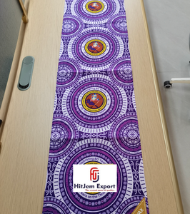 ผ้าฝ้ายพิมพ์ลายแอฟริกันแบบแอนการาคิเทงเก้สั่งทำพิเศษสำหรับโรงเรียน องค์กรเพื่อการกุศล งานเทศกาล โปรโมชั่น  รับผลิตแบบ OEM ODM - Product Image 5