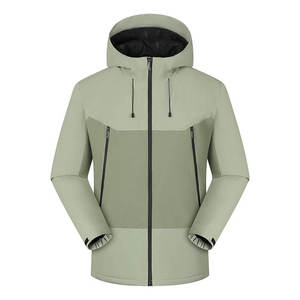 Chaqueta cortavientos al por mayor, chaqueta softshell de poliéster de 300 g/m², chaqueta deportiva con logotipo personalizado para marcas de ropa estadounidenses - Product Image 4